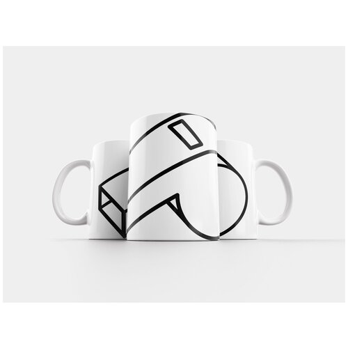 фото Кружка "свист, аэрофон, спортивный свисток" 320 мл lotsprints