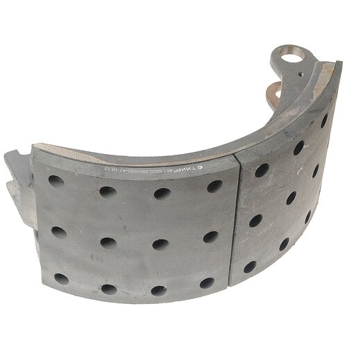 Колодки тормозные КАМАЗ-6520 литые (длинная накладка) (1шт Ресурс-техно 6520-3501090-41