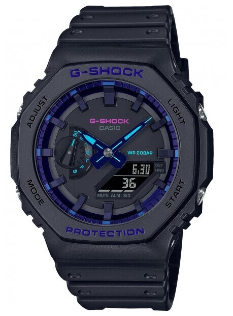 Часы Casio GA-2100VB-1AER