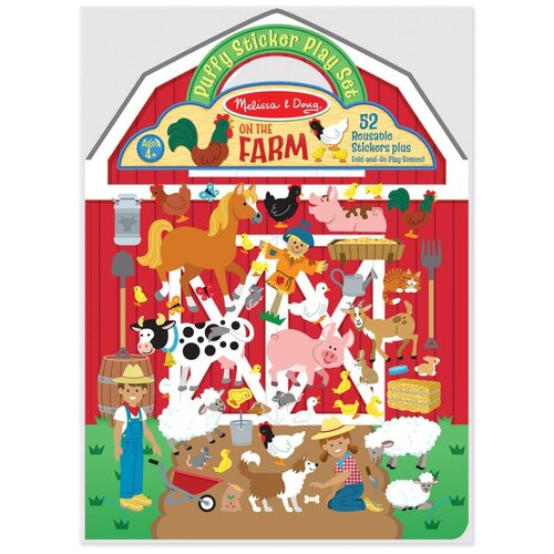 фото "творчество" набор стикеров ферма melissa doug 9408 melissa & doug