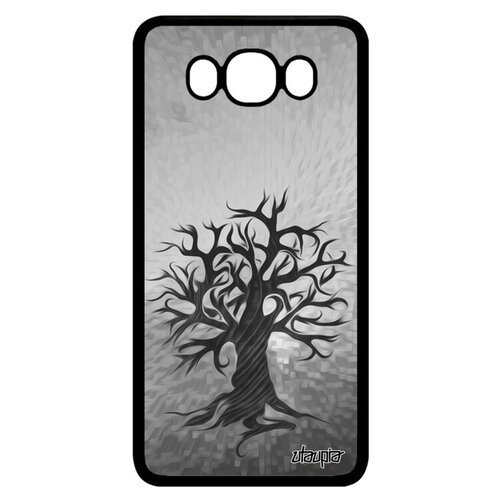 фото Чехол на телефон // samsung galaxy j7 2016 // "дерево жизни" экология мировое, utaupia, серый