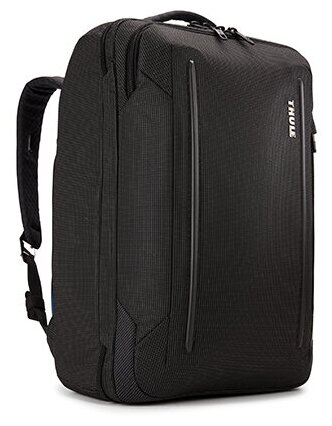 Сумка-рюкзак 15.6” Thule Crossover 2 Convertible Laptop Bag, Нейлон, Black, Черный 3203841 - фото №1