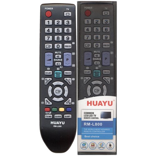 Пульт Huayu для Samsung RM-L800 универсальные пульт huayu для samsung rm l1015 3d ledtv универсальные