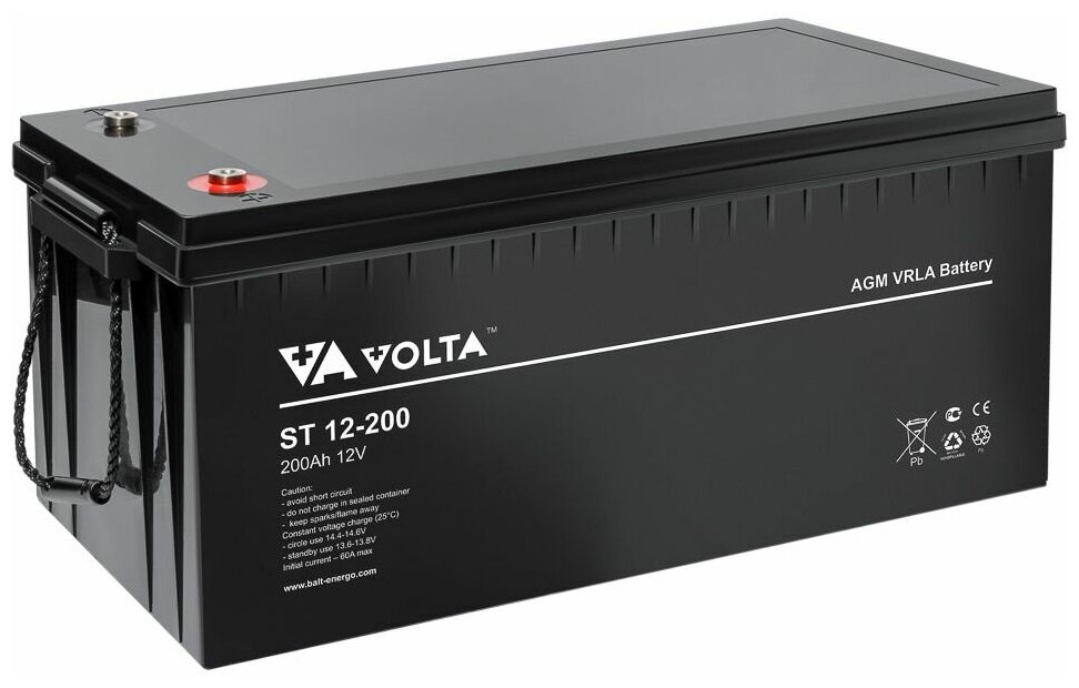 VOLTA Аккумуляторная батарея VOLTA ST 12-200