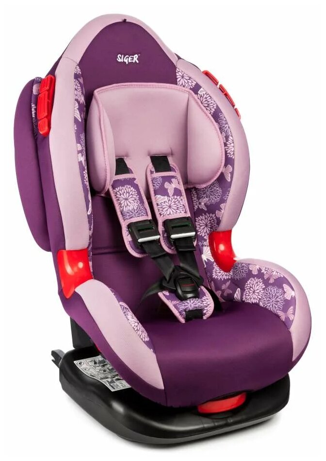 Кресло детское SIGER Кокон ISOFIX абстакция 1-7 лет 9-25 кг