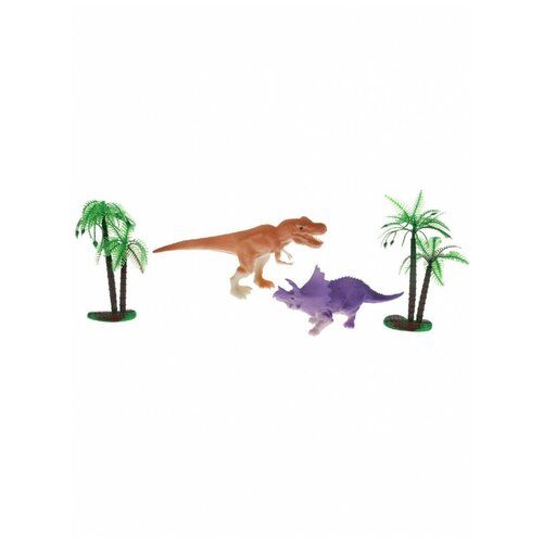 Набор игрушек из пластизоля Динозавры из серии Рассказы о животных, Играем вместе