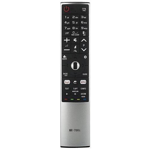 Универсальный пульт MR-700i для телевизоров LG Magic Motion голосовой пульт mr22ga lg magic remote smart tv akb76039905 pduspb с помощником алиса аэромышь заменяет mr21ga mr20ga an mr19ba mr18ba mr650a