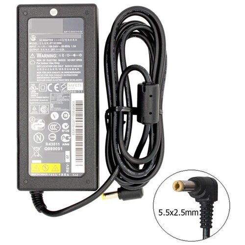 фото Блок питания для ноутбука fujitsu-siemens amilo m6450g 20v 4.5a 5.5 * 2.5 oem