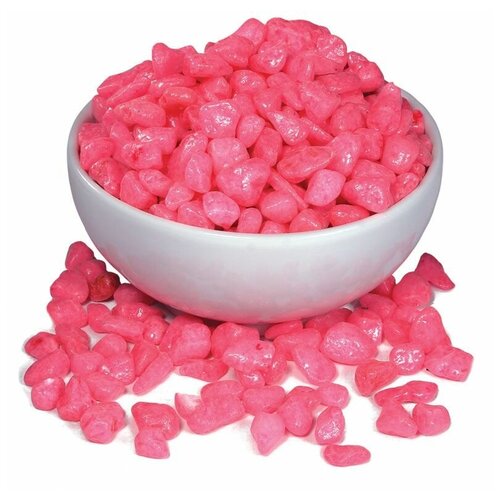 Грунт Laguna 20604D цветной розовый, 2кг, 5-8мм