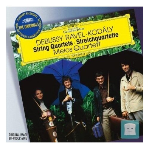 Компакт-Диски, Deutsche Grammophon, MELOS QUARTETT - DEBUSSY / RAVEL / KODALY (CD)