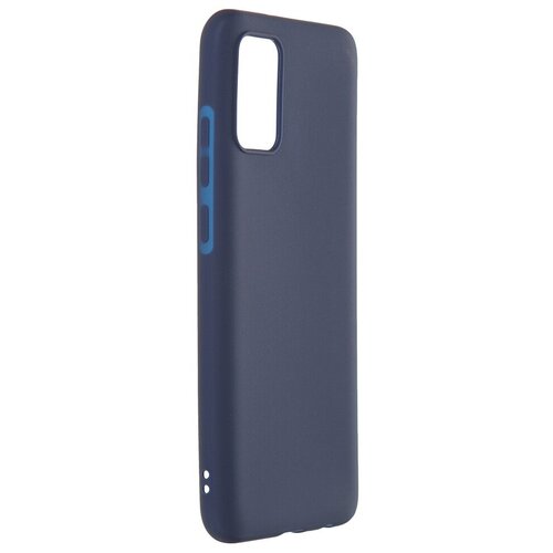 фото Чехол neypo для samsung galaxy a02s 2021 soft matte silicone dark blue nst20531