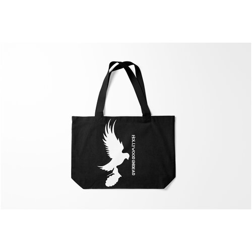 фото Сумка-шоппер / 46х35 см / рок / hollywood undead burnettie