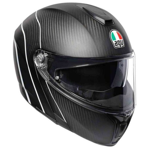 AGV Шлем Sportmodular MULTI Refractive Carbon/Silver