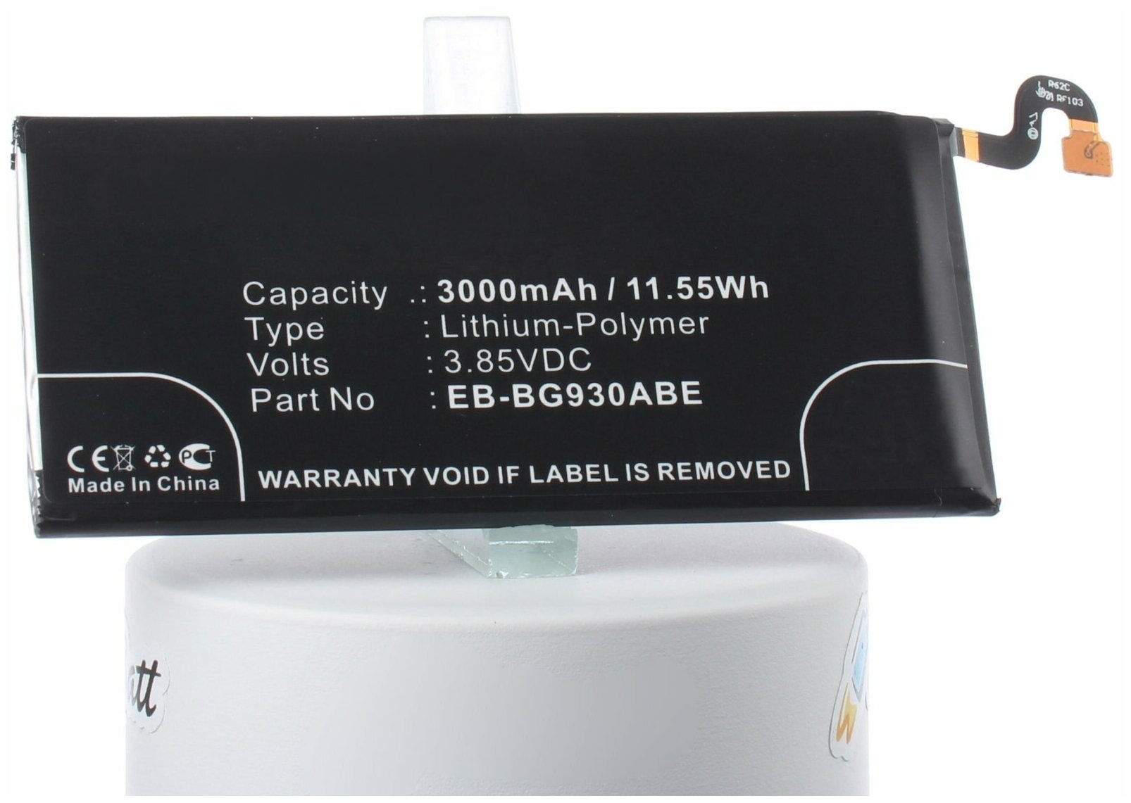 Аккумулятор iBatt iB-B1-M2724 3000mAh для Samsung EB-BG930ABE GH43-04574C EB-BG930ABA