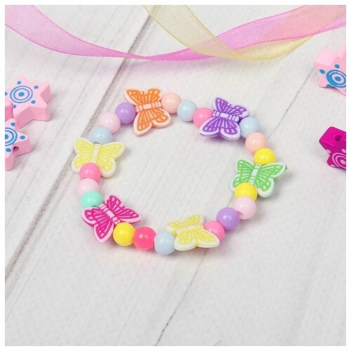 Браслет детский Выбражулька бабочки порхающие цвет микс 25800₽