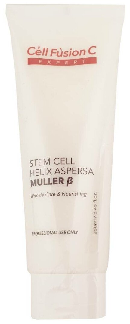 Крем с фильтратом секрета улитки - ультра омоложение кожи Stem Cell Helix Aspersa Muller β Cream, Cell Fusion C, 250 мл