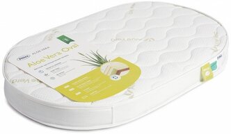 Матрац детский Plitex "Aloe vera Oval" 1250х750х100 мм.