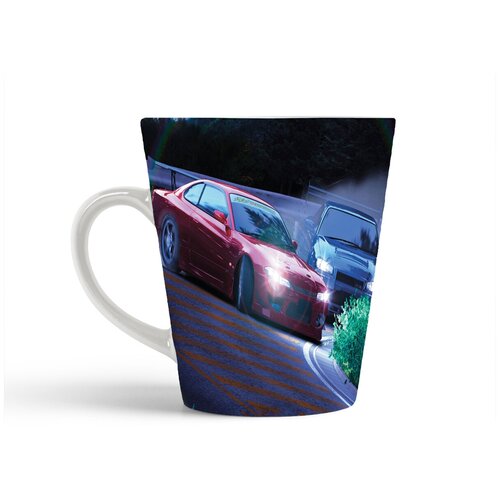 фото Кружка-латте coolpodarok kaido racer 2 авто дрифт