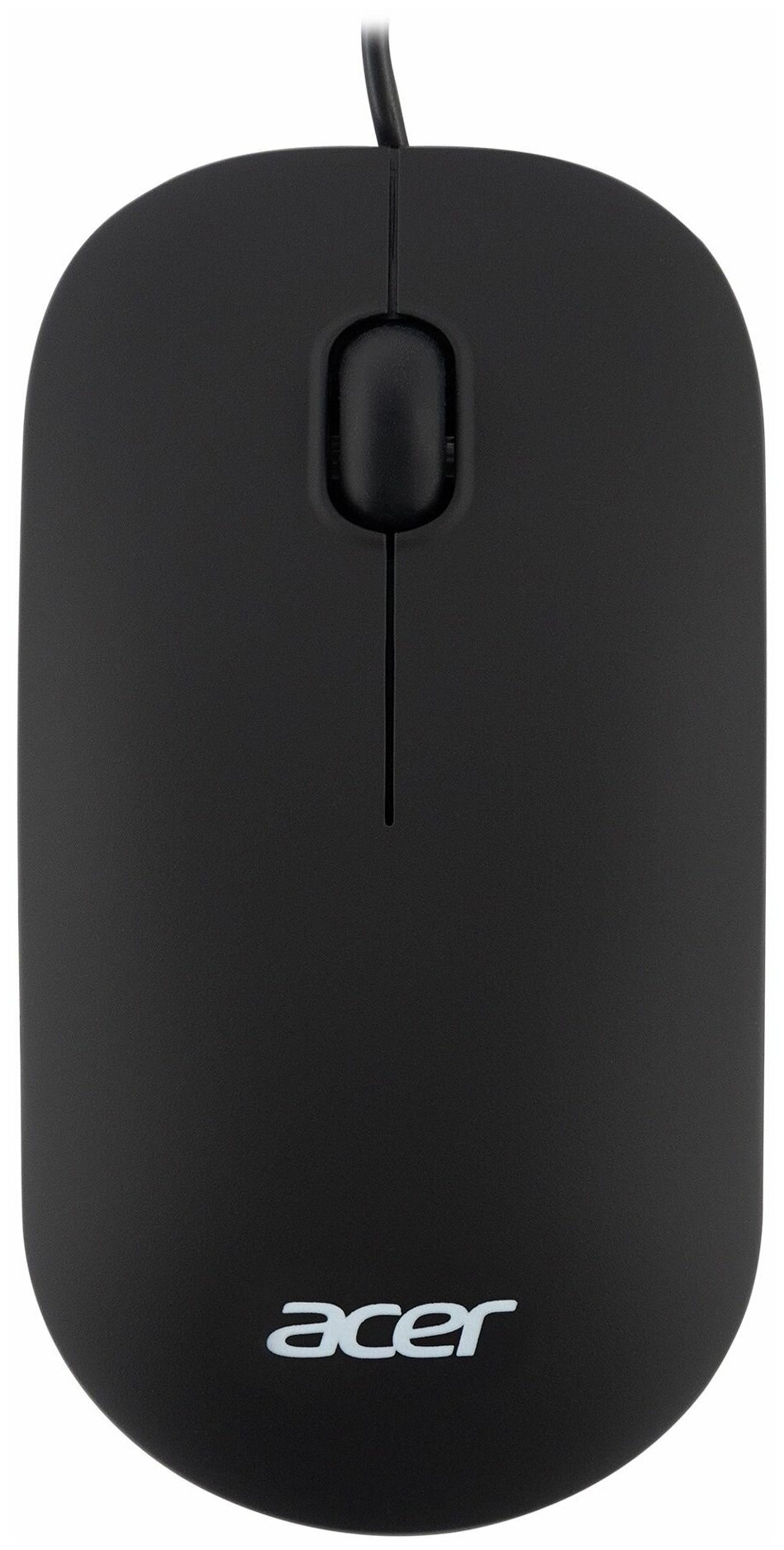 Мышь проводная Acer OMW122 черный оптическая (1200dpi) USB (3but)