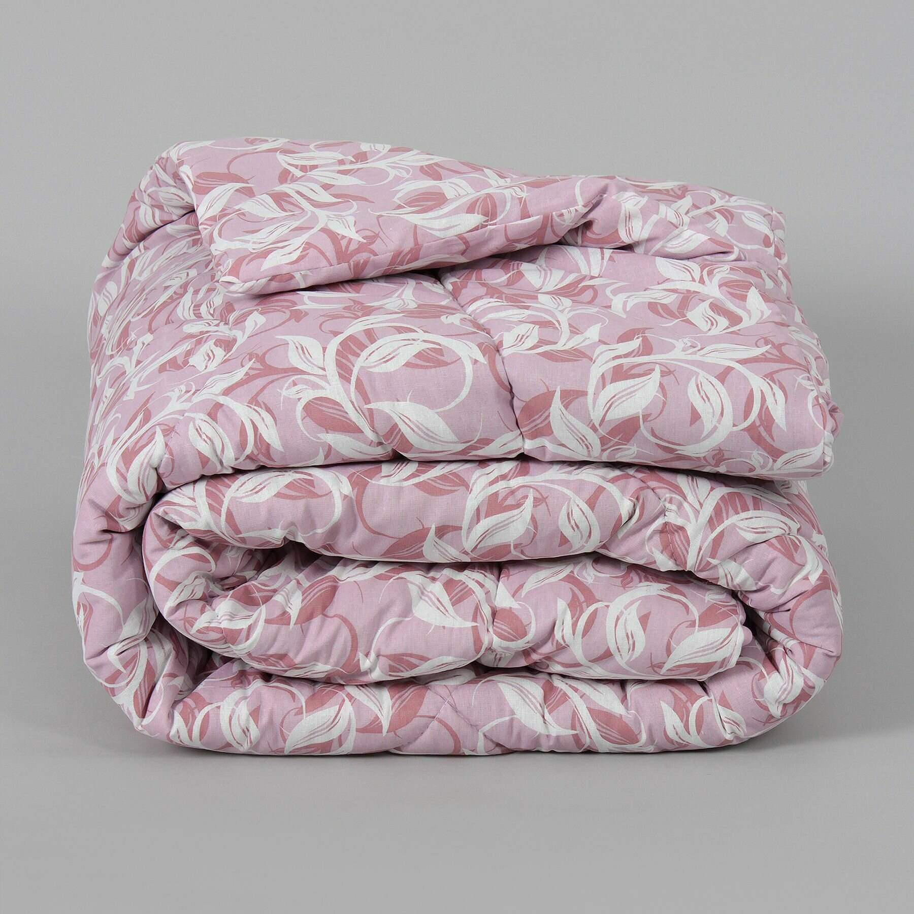 Одеяло зимнее ватное 2,0 спальное розовое в бязи 100% хлопок - фотография № 6
