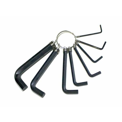 Набор ключей Г-образных 8 шт 2-25-3-4-5-6-8-10 мм шестигранных DolleX AW-348 210₽