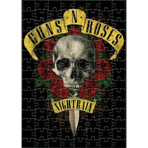 пазл guns n’ roses puzzle chinese democracy Пазл Guns N Roses №6, А4