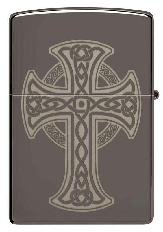 Зажигалка ZIPPO Celtic Cross Design 48614 - фотография № 5