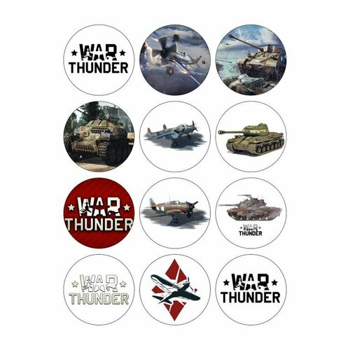 Наклейки, стикеры War Thunder, Вар Тандер № 1