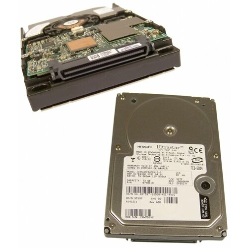 Жесткий диск Hitachi IC35L073UCDY10-0 734Gb U320SCSI 35 HDD 743000₽