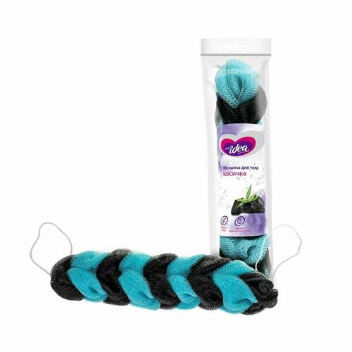 Мочалка для тела Fresh idea Косичка нейлон 6x30x8 см, 1565592