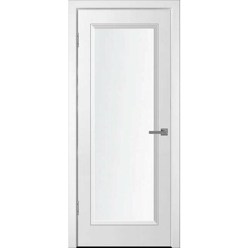 Межкомнатная дверь WanMark Уно-1 / ПО белая эмаль