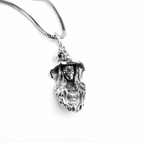 Подвеска Sirius Jewelry, серебро, 925 проба, чернение, размер 3 см.