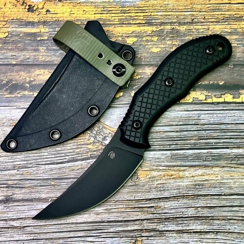 Нож Bastinelli Creations BAS233 Chopper, M390 Black Blade, Black G10 Handle нож mr blade mb103 owl b black stonewash olive handle