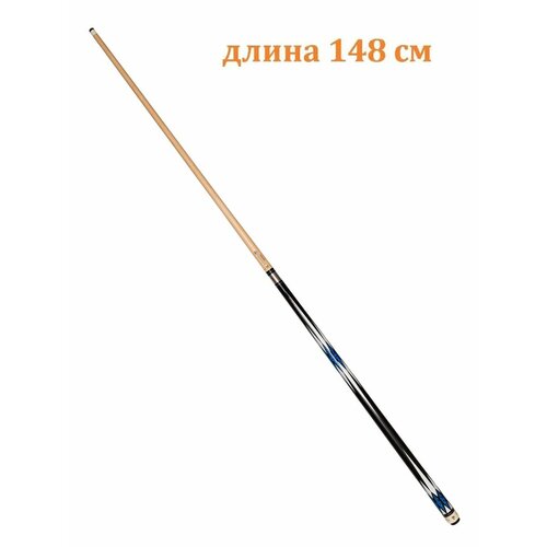 Кий для бильярда Estafit Lux 148 см разборный, синий