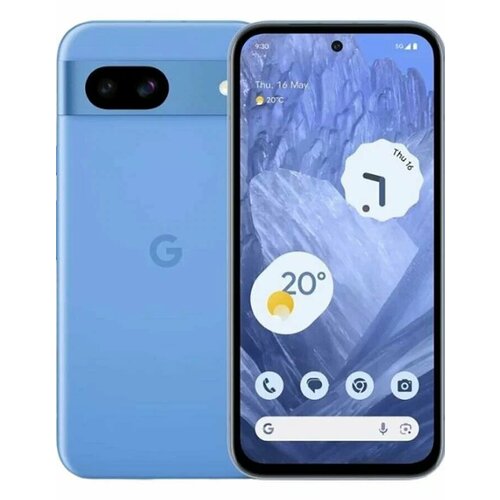 Смартфон Google Pixel 8A 5G 8128 ГБ USA Штаты Dual nano SIM eSIM Bay голубой 4322000₽