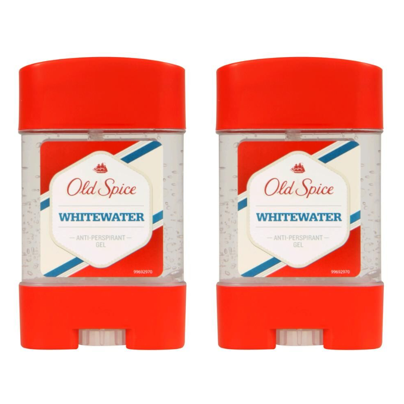 OLD SPICE Гелевый дезодорант-антиперспирант Whitewater, 70мл, 2 шт