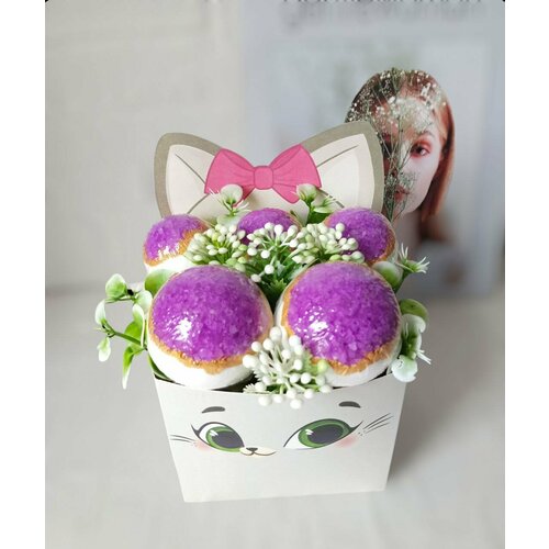 Букет из бомбочек для ванны