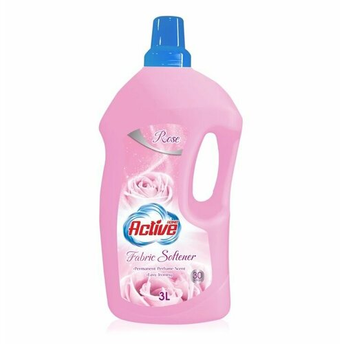 Home Active Кондиционер для белья Роза (концентрат) (флакон) 3л