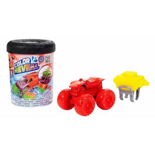 фото Машинка hot wheels monster trucks color reveal .