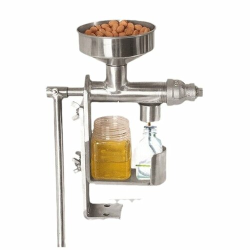 Пресс для масла нержавеющая сталь бытовой ручной с приводом 7255₽