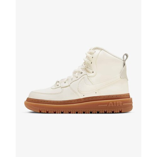 фото Кроссовки nike wmns air force 1 hi ut 2.0, полнота b (us)/ на среднюю стопу, размер 36,5 eu (22,5 cm), кремовый