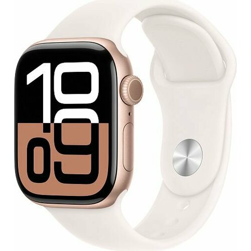 Apple Watch Series 10 42mm Rose Gold Aluminum Case with Sport Band ML 51857₽