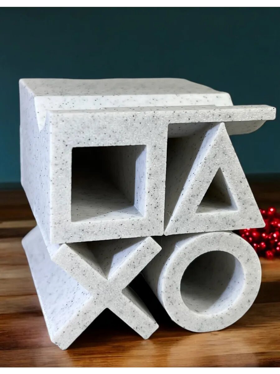 Подставка для геймпада (мраморная) PS5 playstation 3D Печать — фото 1