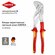 Клещи KNIPEX переставные-гаечный ключ VDE, зев 52 мм, длина 250 мм, хром, 2-комп...