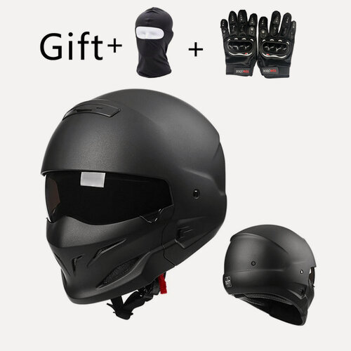 Изображение товара Шлем Black Scorpion Four Seasons, матовый черный, L