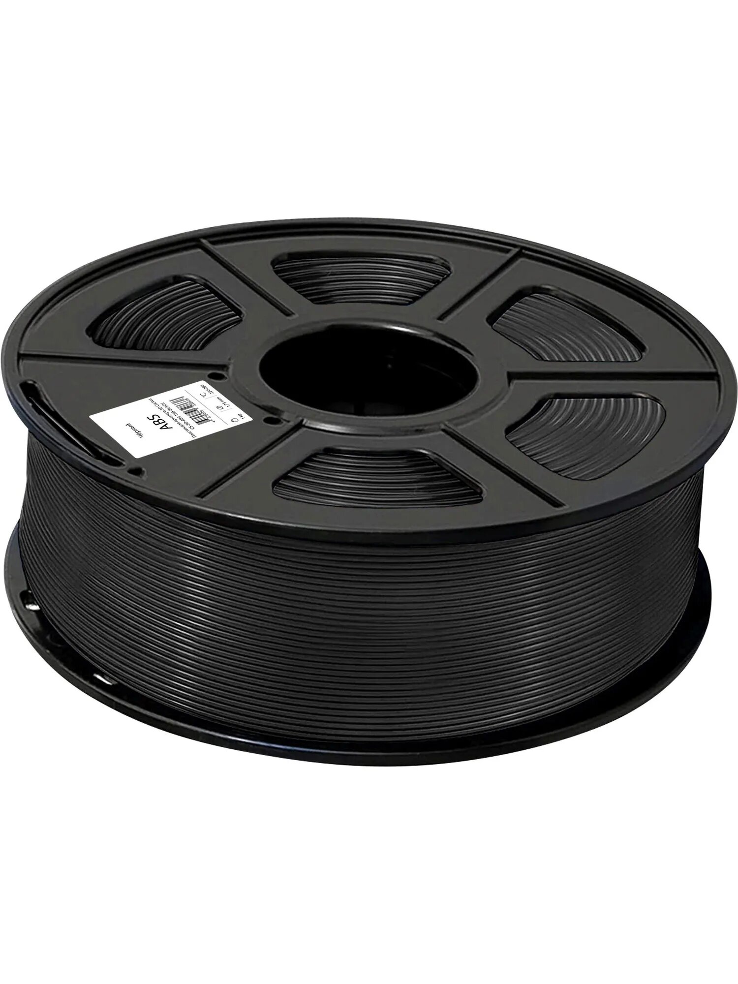 Пластик Cactus CS-3D-ABS-1KG-BLACK ABS/1.75мм/1кг/386м/черный