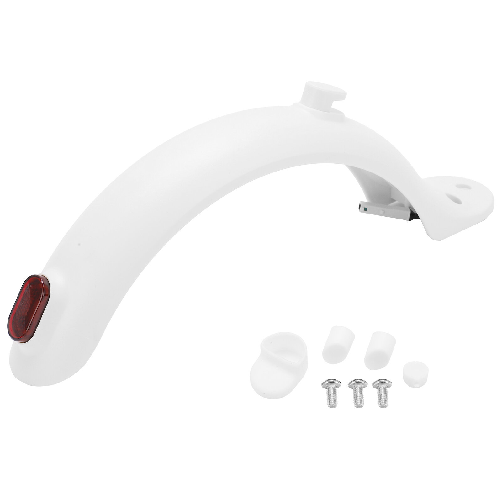 Электрический скутер задних крыльев с крючком и задним фонарем для аксессуаров Xiaomi Mijia M365white