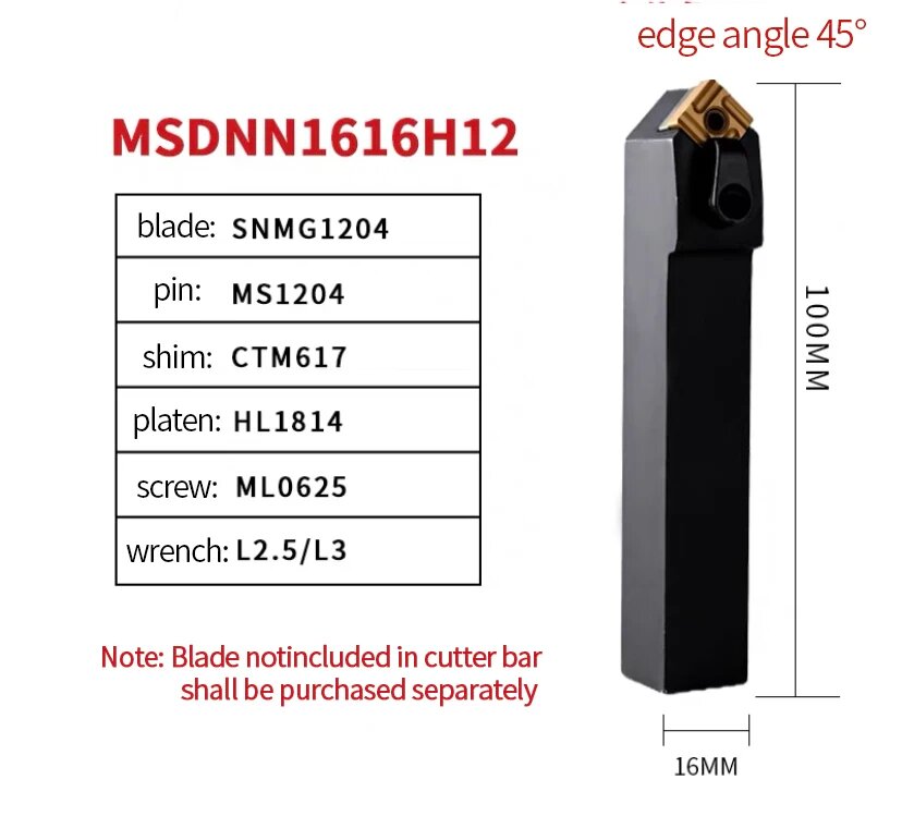 MSDNN1616H12 MSDNN2020K12 MSDNN2525M12 MSDNN2525M15 MSDNN3232P12 MSDNN3232P15 MSDNN3232P19 Внешние токарные станки с ЧПУ, MSDNN1616H12