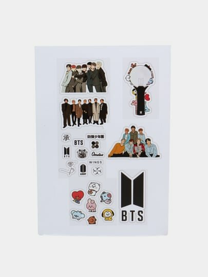 Наклейки BTS, Чимин. чонгук Тэхен Суга Юнги самоклейка для ноутбук для телефона и блокнот