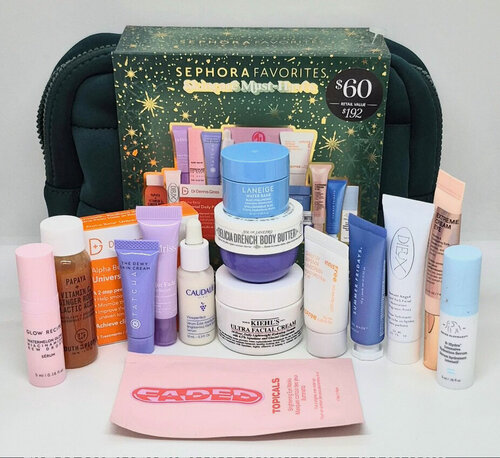 Изображение товара Набор косметики Sephora "Favorites Skincare Must-haves", 14 единиц